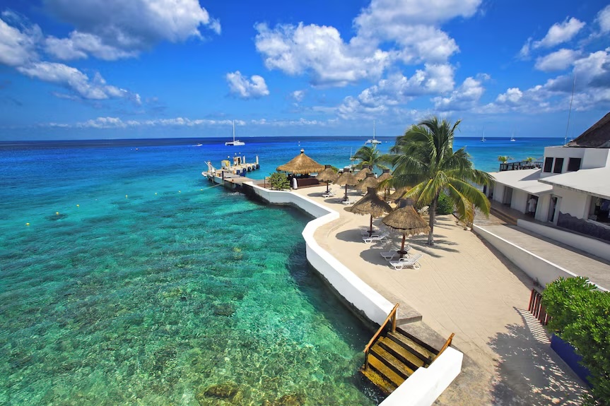 Depa frente al mar — Cozumel